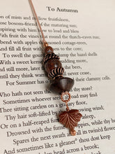 Load image into Gallery viewer, Earthy Autumn Beaded Bookmark
