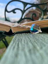 Load image into Gallery viewer, Crystal Heart Beaded Bookmark
