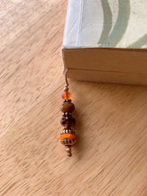 Load image into Gallery viewer, Fiery Autumn Beaded Bookmark