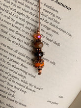 Load image into Gallery viewer, Fiery Autumn Beaded Bookmark