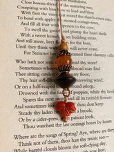 Load image into Gallery viewer, Fiery Autumn Beaded Bookmark