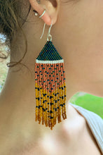 Load image into Gallery viewer, Pheasant Fringe Earrings