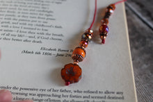 Load image into Gallery viewer, Sunset Crystal Beaded Bookmark