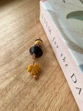 Load image into Gallery viewer, Ochre Autumn Beaded Bookmark