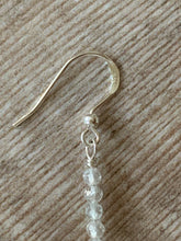 Load image into Gallery viewer, White Topaz Gemstone Earrings