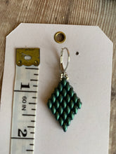 Load image into Gallery viewer, Evergreen Diamond Shaped  Earrings