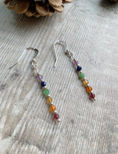 Load image into Gallery viewer, Chakra Crystal Earrings