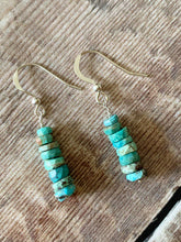 Load image into Gallery viewer, Arizona Turquoise Crystal Earrings