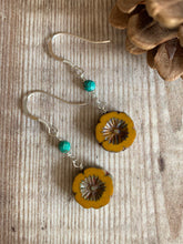 Load image into Gallery viewer, Arizona Turquoise Floral Earrings