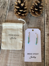 Load image into Gallery viewer, Sleeping Beauty Turquoise Crystal Earrings