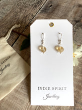 Load image into Gallery viewer, Citrine Crystal Earrings