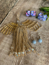 Load image into Gallery viewer, Angelite Crystal Earrings