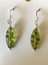 Load image into Gallery viewer, Fern Leaf Earrings