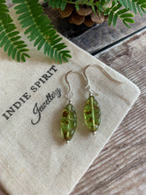 Load image into Gallery viewer, Fern Leaf Earrings