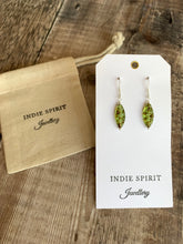 Load image into Gallery viewer, Fern Leaf Earrings