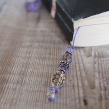 Load image into Gallery viewer, Amethyst Crystal Beaded Bookmark
