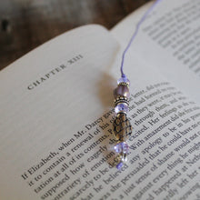 Load image into Gallery viewer, Amethyst Crystal Beaded Bookmark
