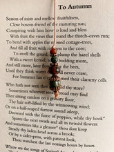 Load image into Gallery viewer, Forest Green Autumn Beaded Bookmark
