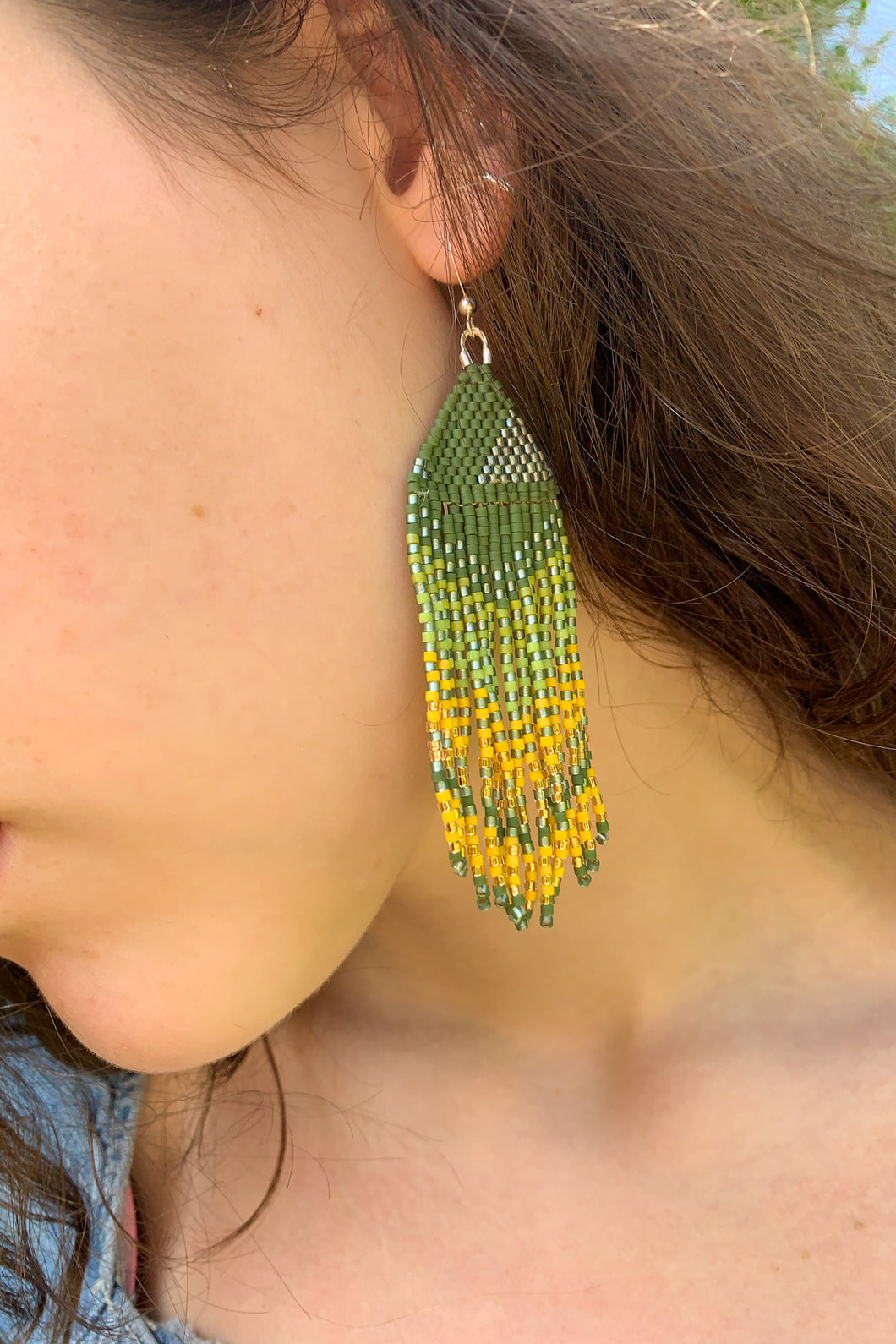 Tropical Fringe Earrings