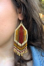 Load image into Gallery viewer, Autumn Fringe Earrings
