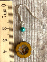 Load image into Gallery viewer, Arizona Turquoise Floral Earrings

