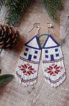 Load image into Gallery viewer, Winter House Earrings
