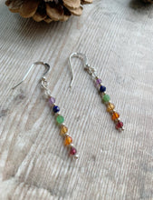 Load image into Gallery viewer, Chakra Crystal Earrings
