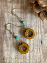 Load image into Gallery viewer, Arizona Turquoise Floral Earrings
