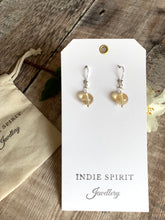 Load image into Gallery viewer, Citrine Crystal Earrings
