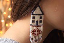 Load image into Gallery viewer, Winter House Earrings
